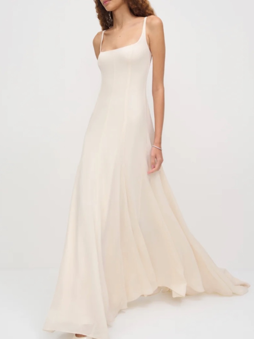 Reformation SIRINDA Fior Di Latte Ivory Wedding Dress Gown With Tags Size 6